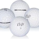 Afford-A-Ball Golf. (50 Pack) Recycled for Vice Miscellaneous White Golf Ball Mix. Golf Supplies for Men & Women. Premium Golf Balls.