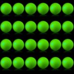 Deekin Glow in The Dark Golf Balls Fluorescent Glow Golf Balls Light up Golf Balls Long Lasting Bright Luminous Balls for Men Women Father Night Golf Gift