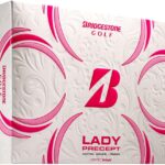 Golf Balls, 2021 Lady Precept Pink, Rubber