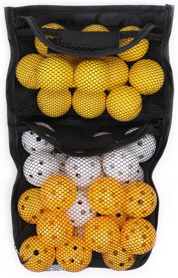 HOW TRUE 36 Pieces Practice Golf Balls, Soft Foam Golf Balls Bulk for Indoor or Outdoor Training