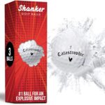 Shanker Golf Prank Balls – Prank Balls That Shatter on Impact – Funny Joke for Golfers (Sleeve of 3, Novelty)